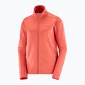 Férfi Salomon Essential Midwarm Fz tandoori spice trekking melegítő pulóver 4