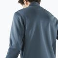 Férfi Salomon Essential Midwarm Fz midnight navy trekking melegítő pulóver 3