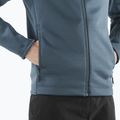 Férfi Salomon Essential Midwarm Fz midnight navy trekking melegítő pulóver 4