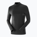 Férfi termo hosszú ujjú felső Salomon Essential Warm deep black 4