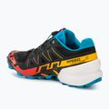 Salomon Speedcross 6 fekete/fehér/transcend kék férfi futócipő 3