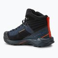 Férfi trekking cipő Salomon X Ultra Alpine MID GTX blue nights/black/red orange 3