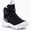 Férfi  trekking cipő Salomon Crossrak Powder WP black/black/white