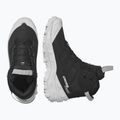 Férfi  trekking cipő Salomon Crossrak Powder WP black/black/white 13