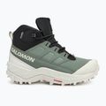 Női trekking cipő Salomon Crosstrak WP agave green/black/can ary green 2
