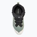 Női trekking cipő Salomon Crosstrak WP agave green/black/can ary green 5