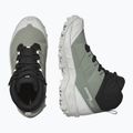 Női trekking cipő Salomon Crosstrak WP agave green/black/can ary green 13