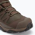 Férfi túrabakancs Salomon X Ultra Tracker GTX zöld/földbarna/cápa bőr 7