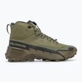 Salomon Cross Hike Tracker GTX zöld/földbarna férfi túrabakancsok 2