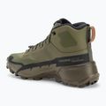Salomon Cross Hike Tracker GTX zöld/földbarna férfi túrabakancsok 3