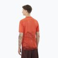 Férfi futópóló Salomon S/Lab Ultra Tee Aop burnt sienna 2