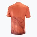 Férfi futópóló Salomon S/Lab Ultra Tee Aop burnt sienna 5