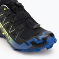 Salomon Speedcross 6 Gtx Fan Fire fekete/surf the web/biztonsági sárga férfi futócipő 7