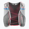 Salomon futó mellény ADV SKIN 5 Set castelrock/alloy/neon flame