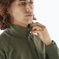 Férfi túrapulóver Salomon Essential Lightwarm Full Zip szőlőlevél 3