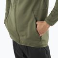 Férfi túrapulóver Salomon Essential Lightwarm Full Zip szőlőlevél 6