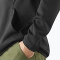 Férfi Salomon Motomesh Crewneck túrapulóver mélyfekete színben 5