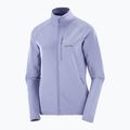 Női trekking dzseki Salomon Lightwarm Full Zip kék gránit 6