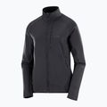 Női polár pulóver Salomon Lightwarm Full Zip deep black 5