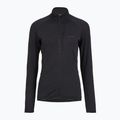 Női polár pulóver Salomon Lightwarm Full Zip deep black 5