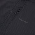 Női polár pulóver Salomon Lightwarm Full Zip deep black 7