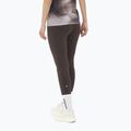 Női futó leggings Salomon SHAKEout Bliss 25" kávébabszínű 3