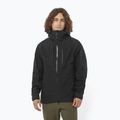 Férfi softshell dzseki Salomon Outline 3l GTX mélyfekete