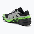 Férfi futócipő Salomon Speedcross 6 GTX fekete/ötvözet/zöld gekkó 3