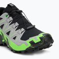 Férfi futócipő Salomon Speedcross 6 GTX fekete/ötvözet/zöld gekkó 7
