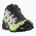 Férfi futócipő Salomon Speedcross 6 GTX fekete/ötvözet/zöld gekkó