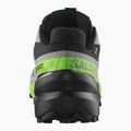Férfi futócipő Salomon Speedcross 6 GTX fekete/ötvözet/zöld gekkó 5