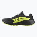 Férfi futócipő Salomon Alphaglide GTX fekete/ötvözet/éles zöld 2