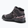 Női Salomon Extegra GTX Mid túracipő henna/run raisin/mahogany rose 3