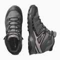 Női Salomon Extegra GTX Mid túracipő henna/run raisin/mahogany rose 12