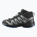 Gyerek túracipők Salomon XA PRO V8 MID WP black/monument /french blue 10