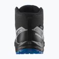 Gyerek túracipők Salomon XA PRO V8 MID WP black/monument /french blue 11