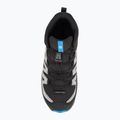 Gyerek túracipők Salomon XA PRO V8 MID WP black/monument /french blue 5