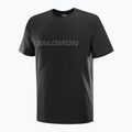 Férfi Salomon Big Logo Tee mély fekete 4