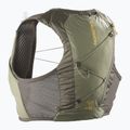 Salomon Active Skin 4 Gravel Set futó mellény wren/mély zuzmó zöld/csípős mustár 2