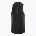 Férfi futó felső Salomon Sense Aero Singlet GFX mély fekete 5