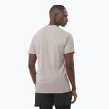 Férfi Salomon Sense Aero Tee GFX etherea/fehér futópóló 2