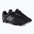 New Balance 442 V2 Academy FG gyermek labdarúgócipő fekete JS43FBK2.M.035 4
