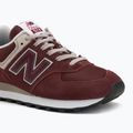 Férfi New Balance 574 piros cipő 7