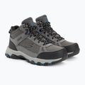 SKECHERS Selmen Melano szürke férfi trekking cipő 4