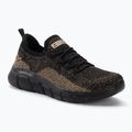 Női SKECHERS Bobs B Flex Fall Sparks fekete/arany tornacipő