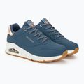 női cipő SKECHERS Uno Shimmer Away navy 5