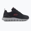 SKECHERS Track Ripkent férfi edzőcipő fekete/szürke 2