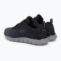 SKECHERS Track Ripkent férfi edzőcipő fekete/szürke 4