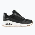 női cipő SKECHERS Uno Inside Matters black/white/mesh 3