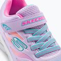 SKECHERS Microspec Max Airy Color levendula/multi gyermek edzőcipő 8